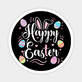 Fun happy easter a cute design for easter day Magnet